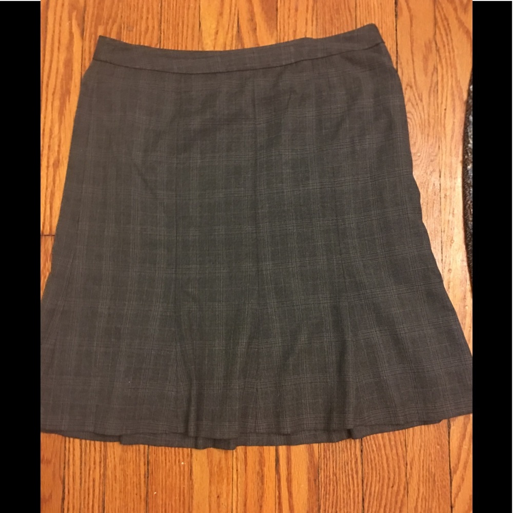 Ann Taylor Loft plaid skirt